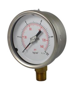 1210 LIQUID FILLED PRESSURE GAUGE