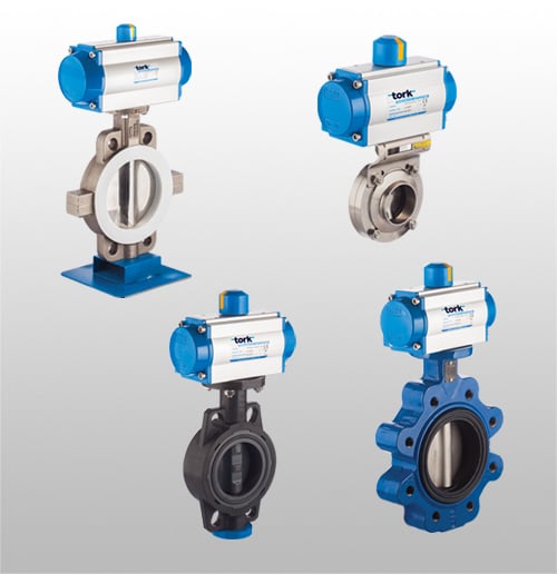 Pnömatik - Aktuatörlü Vanalar (TORK)