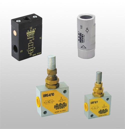 Pnömatik - Yardımcı Devre Elemanları ve Aksesuarlar (WAIRCOM)