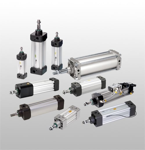 Pnömatik - ISO 15552 Silindirler (PKP)